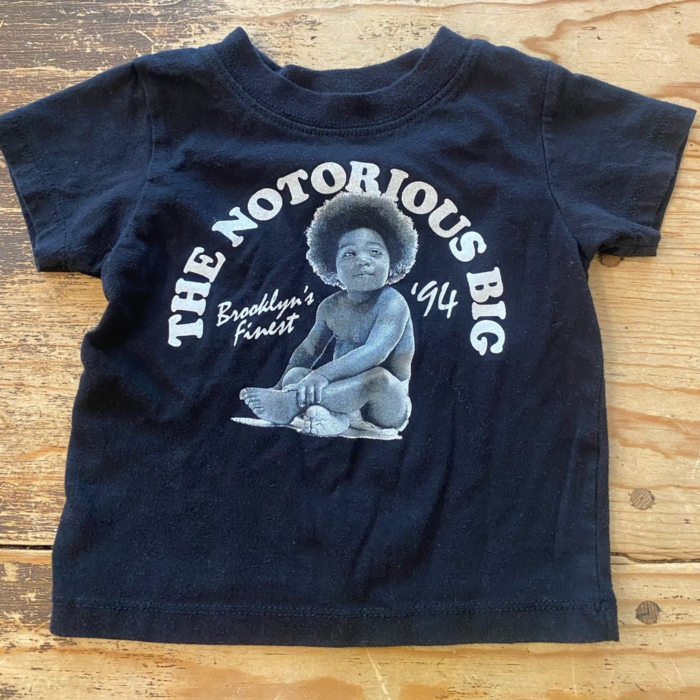 Notorious B.I.G. Baby Toddler - T-Shirt size 12 months